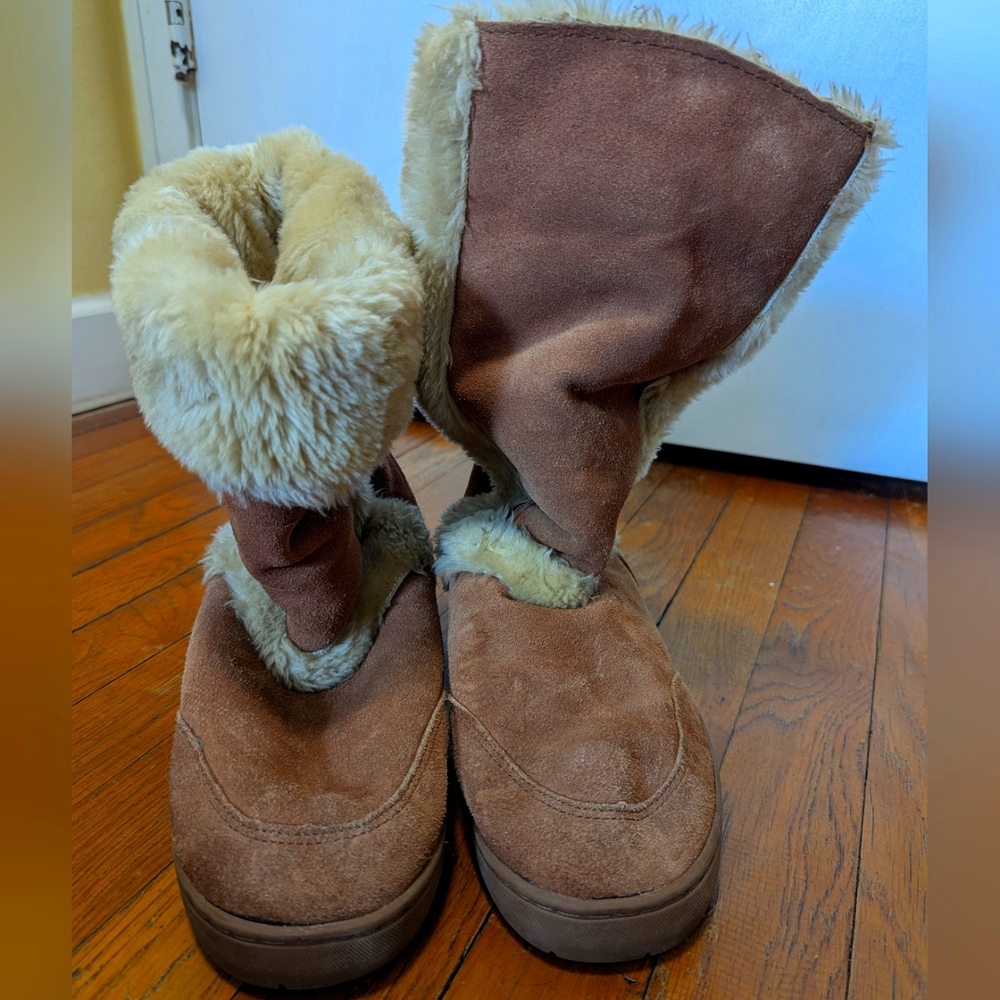 Style & Co Faux Fur Lined Boots